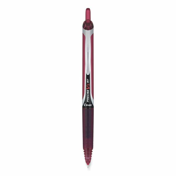 Coolcrafts 0.5 mm Precise Retractable Roller Ball Pen, Burgundy Ink CO3750822